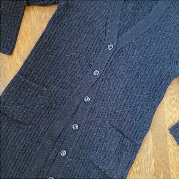 Anine Bing Mohair Button Down Maxi Cardigan - Picture 4 of 9